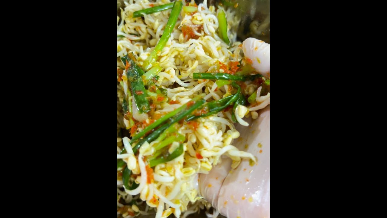 ជ្រក់សណ្តែកបណ្តុះ Pickled Bean Sprouts By ES