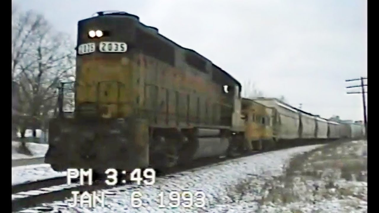 Trains of Lansing  -  January 2-7 1993