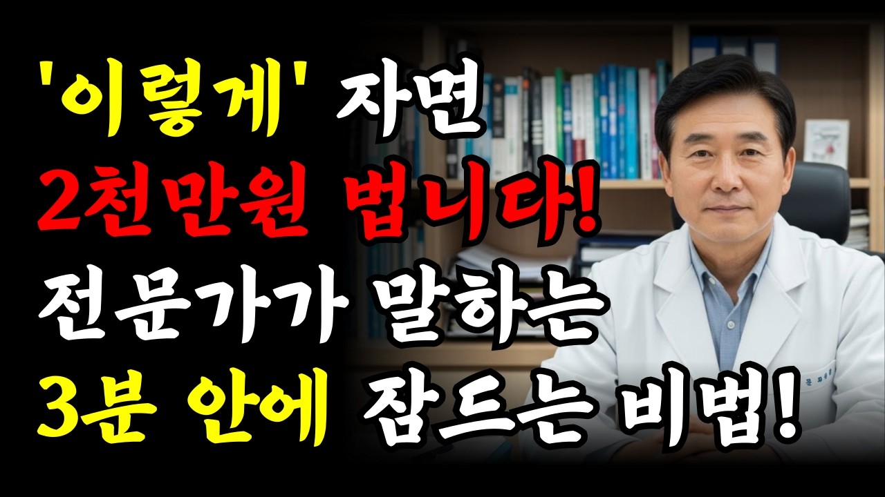 잠은 의지가 아니라 기술입니다 | 숙면 방법 | 불면증 해결 | 수면 루틴 | 오디오북