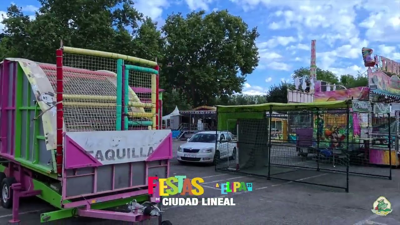 Preparativos en el recinto ferial de La Elipa