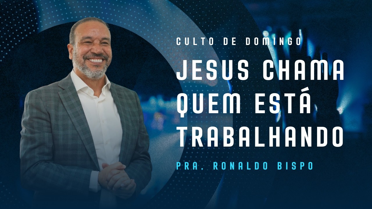 🔴 Live Quadrangular do Alto | Jesus Chama Quem Esta Trabalhando  I Pr. Ronaldo Bispo