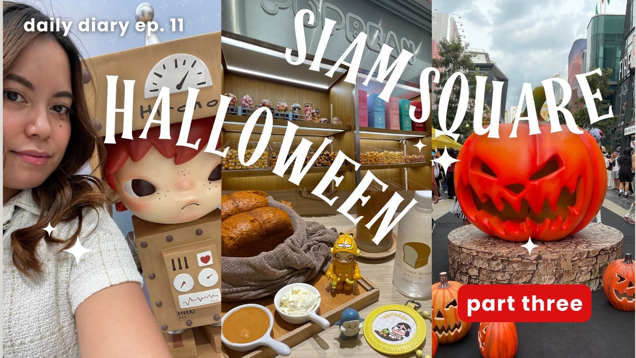 Halloween 2024 at Siam Square | Pop Mart, Lido Connect, Mil House Toast & More 🎃🧟‍♂️