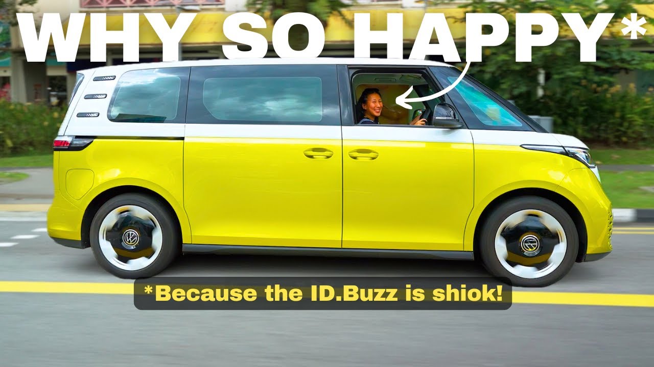 Volkswagen ID. Buzz test drive review — A Singapore mum takes on the big buzz!