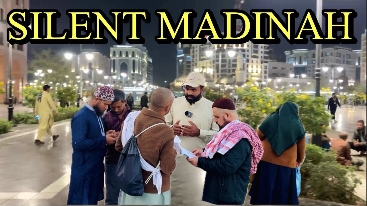 Silent Walking Tour in Madinah | POV Walk with Natural Sound | Peaceful Streets
