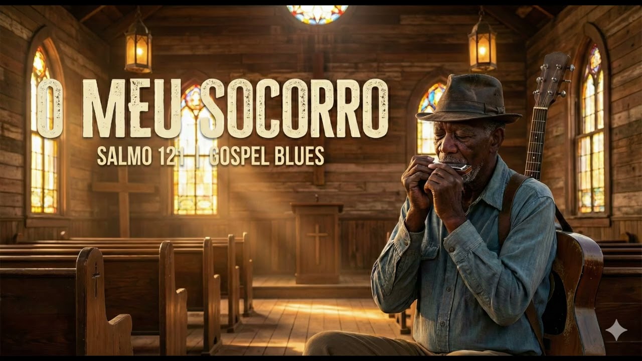 Salmo 121 - O Meu Socorro | Raw Delta Blues (Proteção e Caminhada)