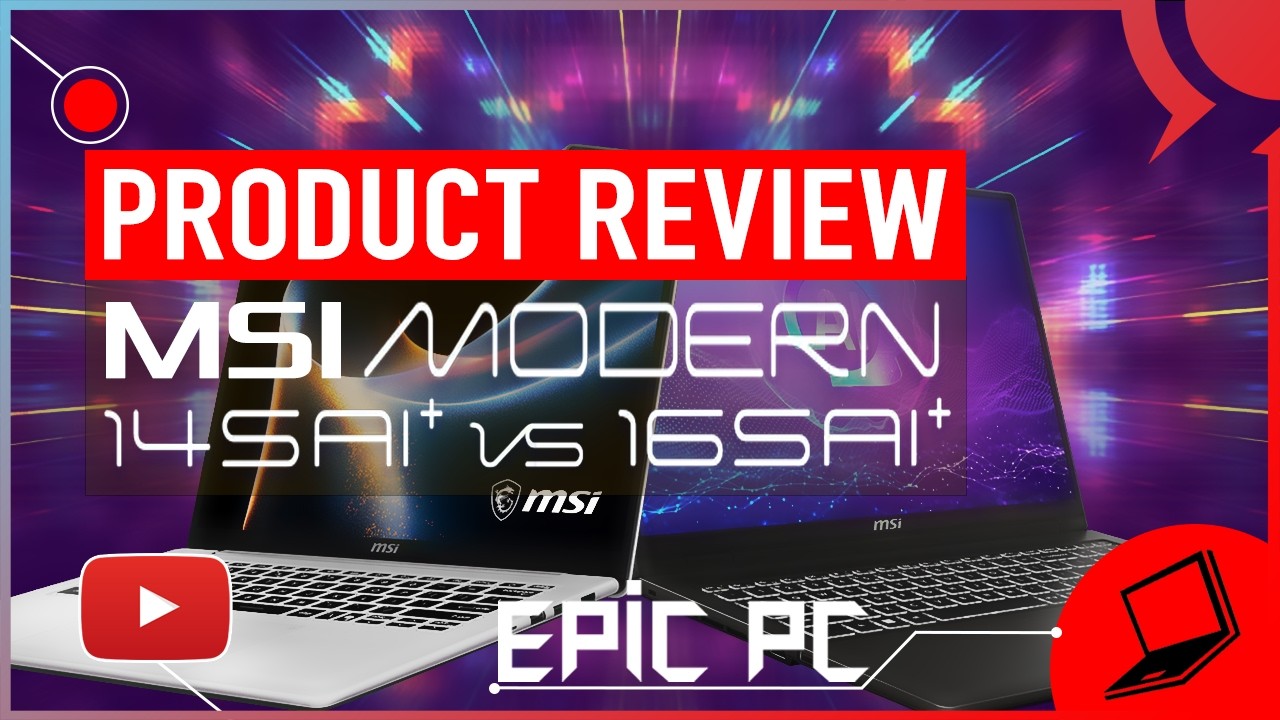 MSI Modern 14S Ai+ VS 16S Ai+ Intel Panther Lake Ultra 7 Live in EveryDay Passion Copilot+ PC