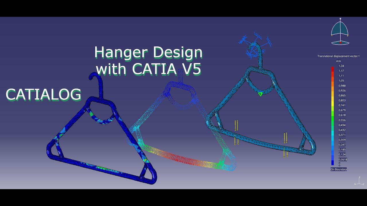 Hanger Design and Analysis with CATIA V5