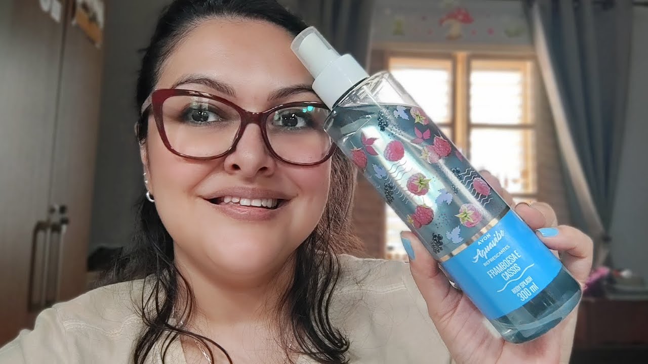 Aquavibe Framboesa e Cassis Avon 💙💜