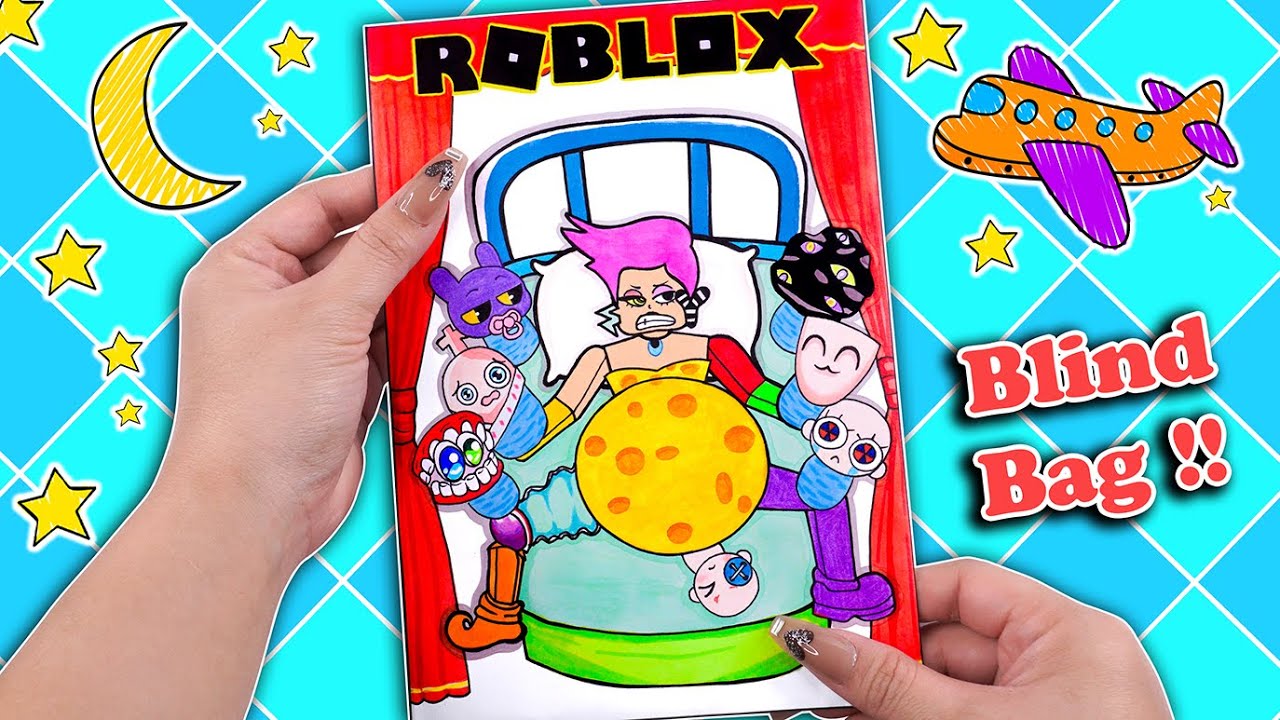 [🐾paper diy🐾] Roblox Zooble Pregnant with Many Baby |Amazing digital circus 🎪 Outfit Blind Bag |ASMR