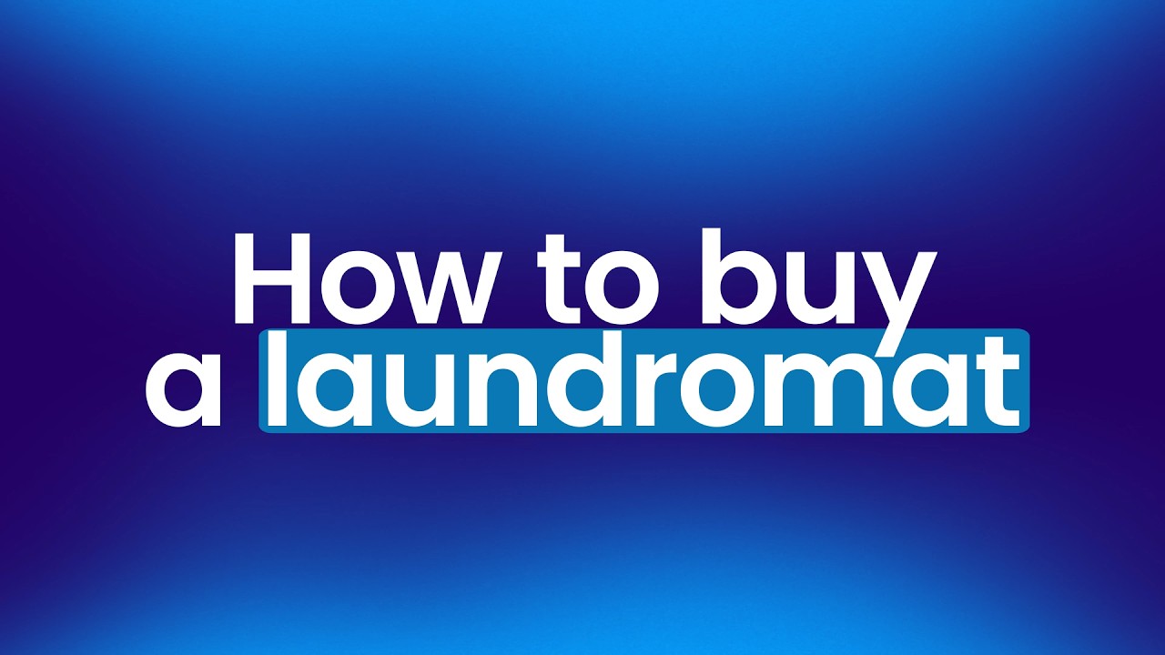 Free Course on How to Buy a Laundromat
