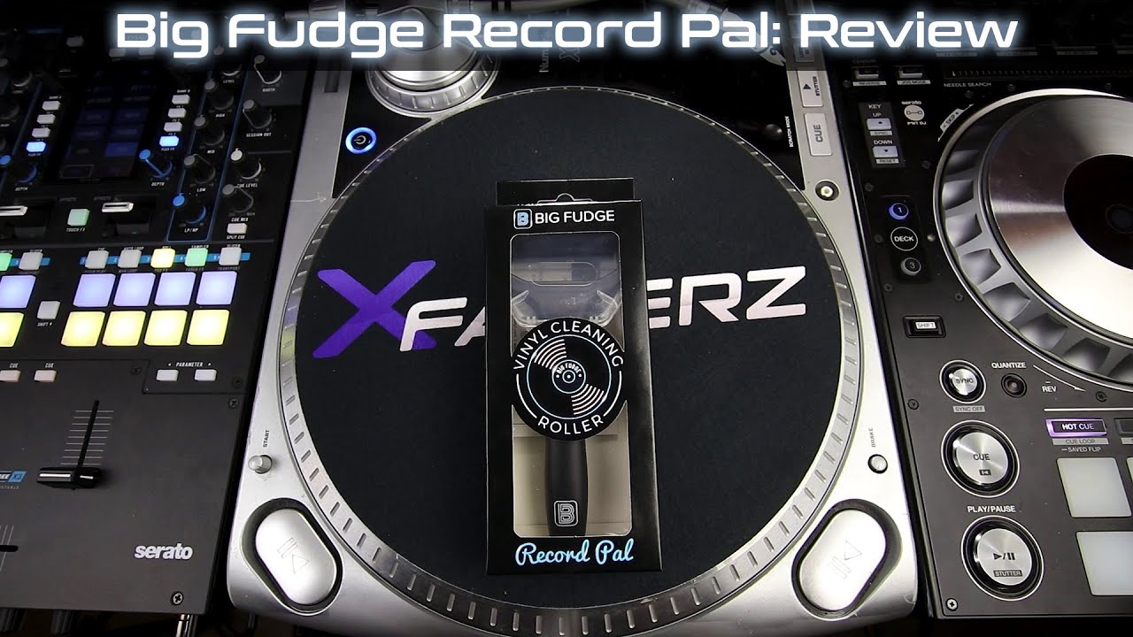 Big Fudge Record Pal Vinyl Roller (Record Cleaner)