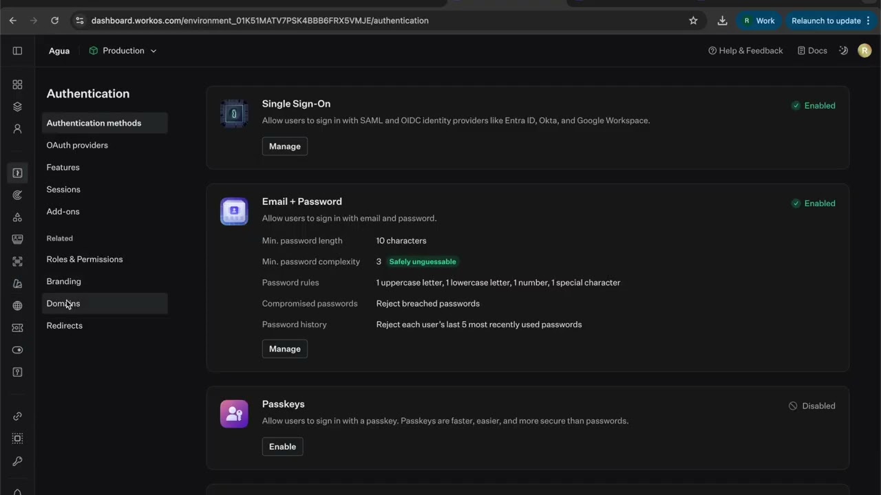 Building a Saas: Implement SSO auth with WorkOS