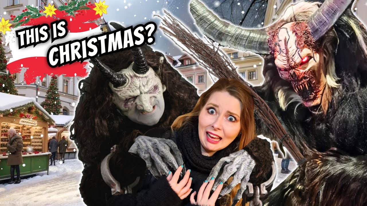 CHRISTMAS in Austria! 🇦🇹 - Christmas Markets & KRAMPUS RUN in Graz
