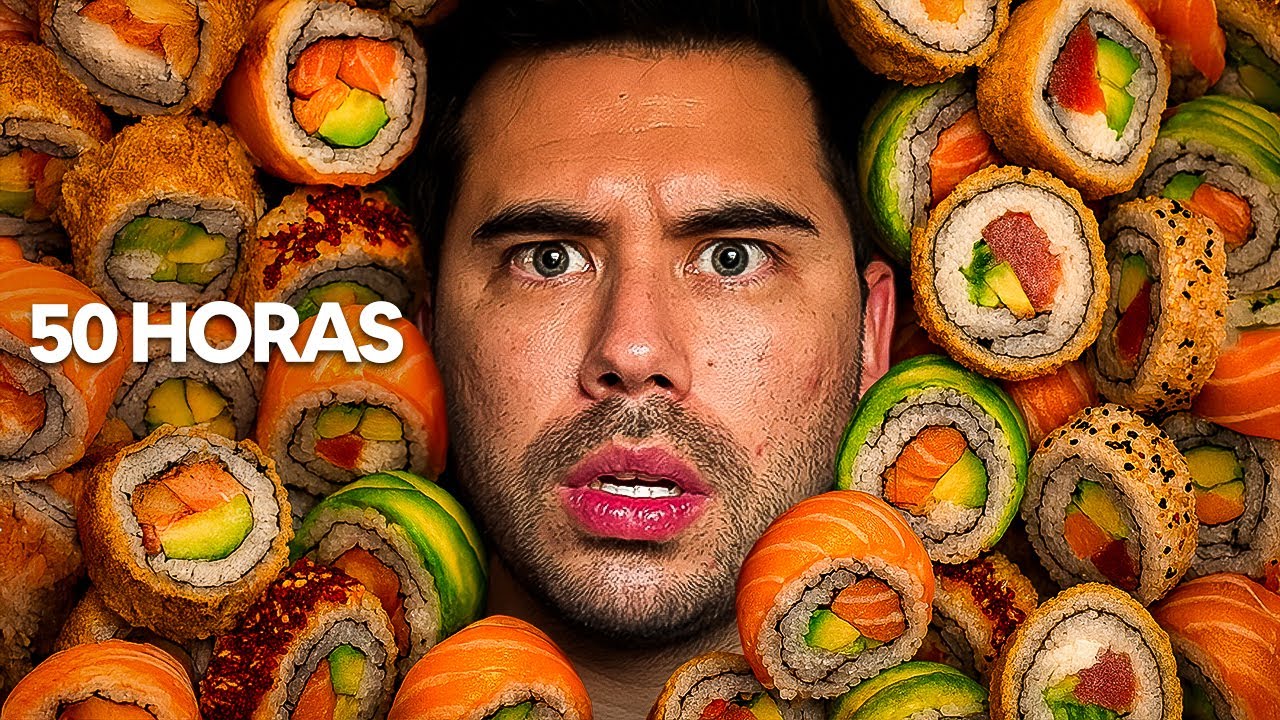 No comí nada más que SUSHI por 50 horas