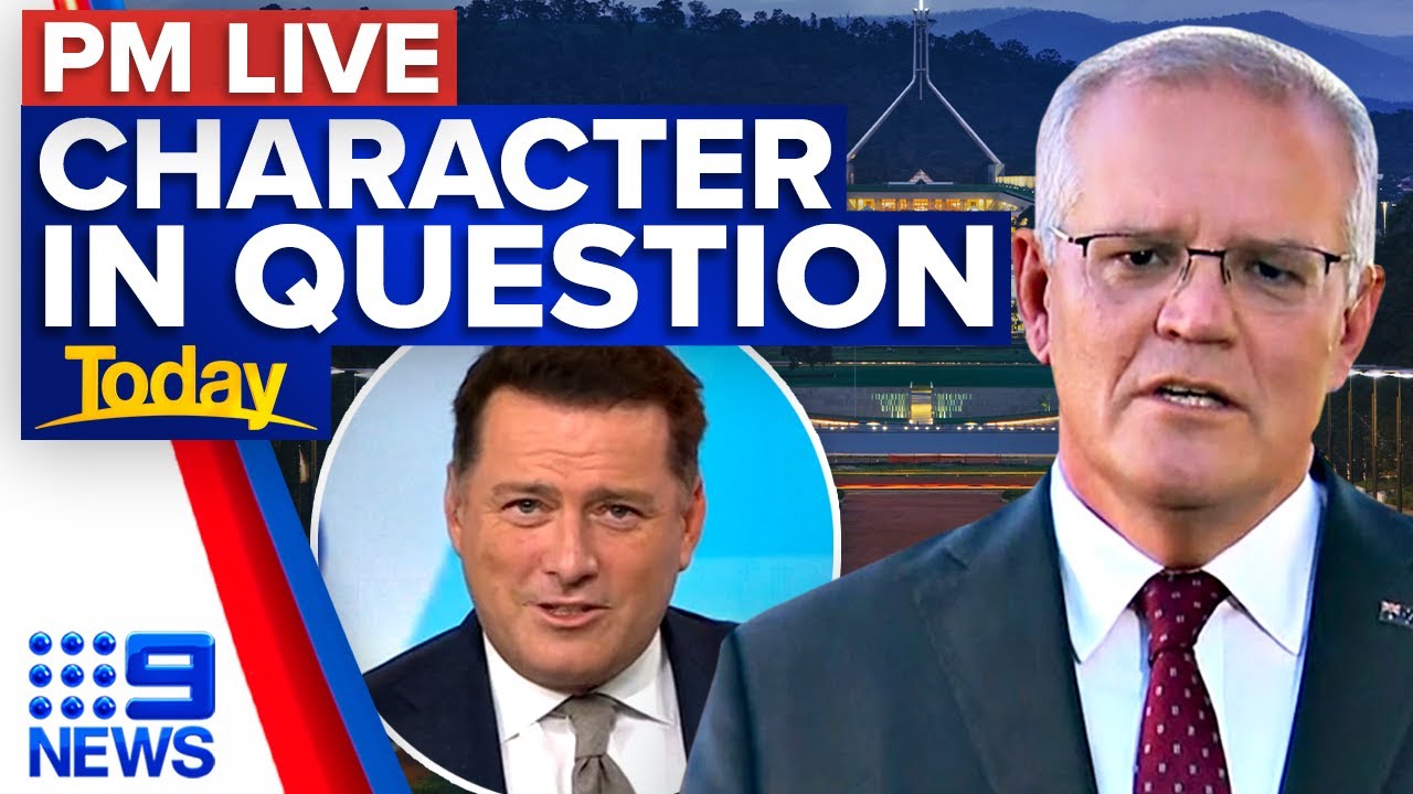 Scott Morrison hits back at Albanese's character questions | Election 2022 | 9 News Australia