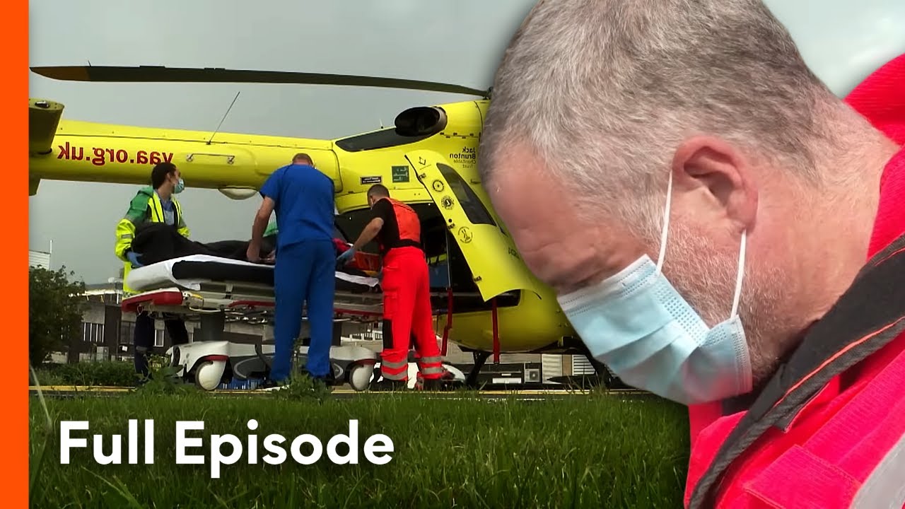 Man Falls 40 Feet Into a Gorge | Helicopter ER S6