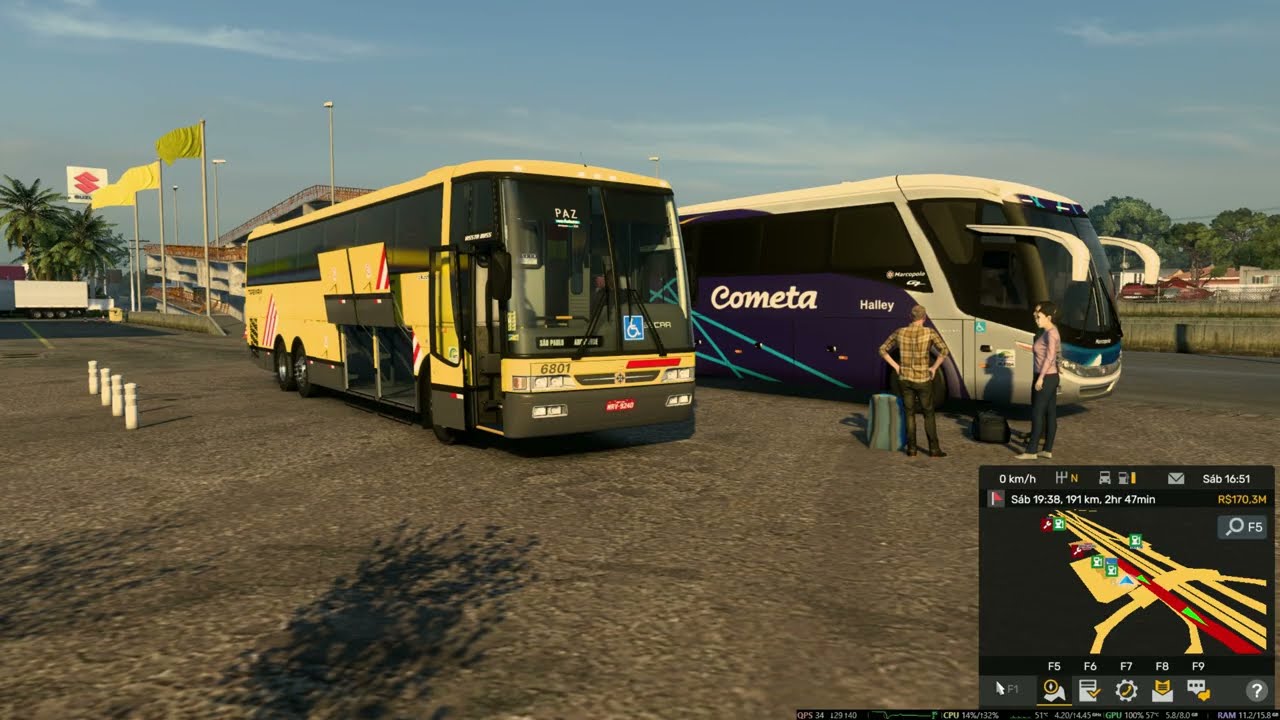 ROTAS BRASIL - VISSTA BUSS - GRAAL QUELUZ X ROD. SÃO CARLOS EP. 02 | EURO TRUCK SIMULATOR 2
