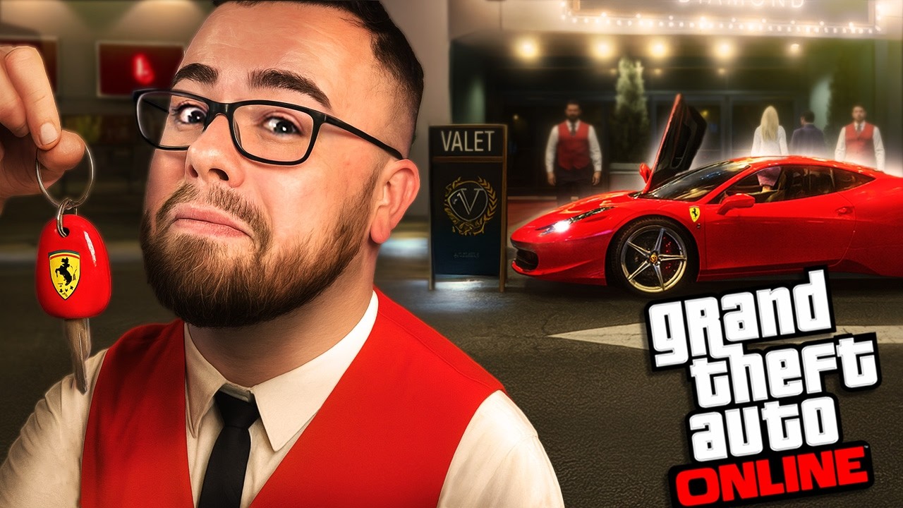 Я УГНАЛ МАШИНЫ ПАРКИНГА В GTA Online
