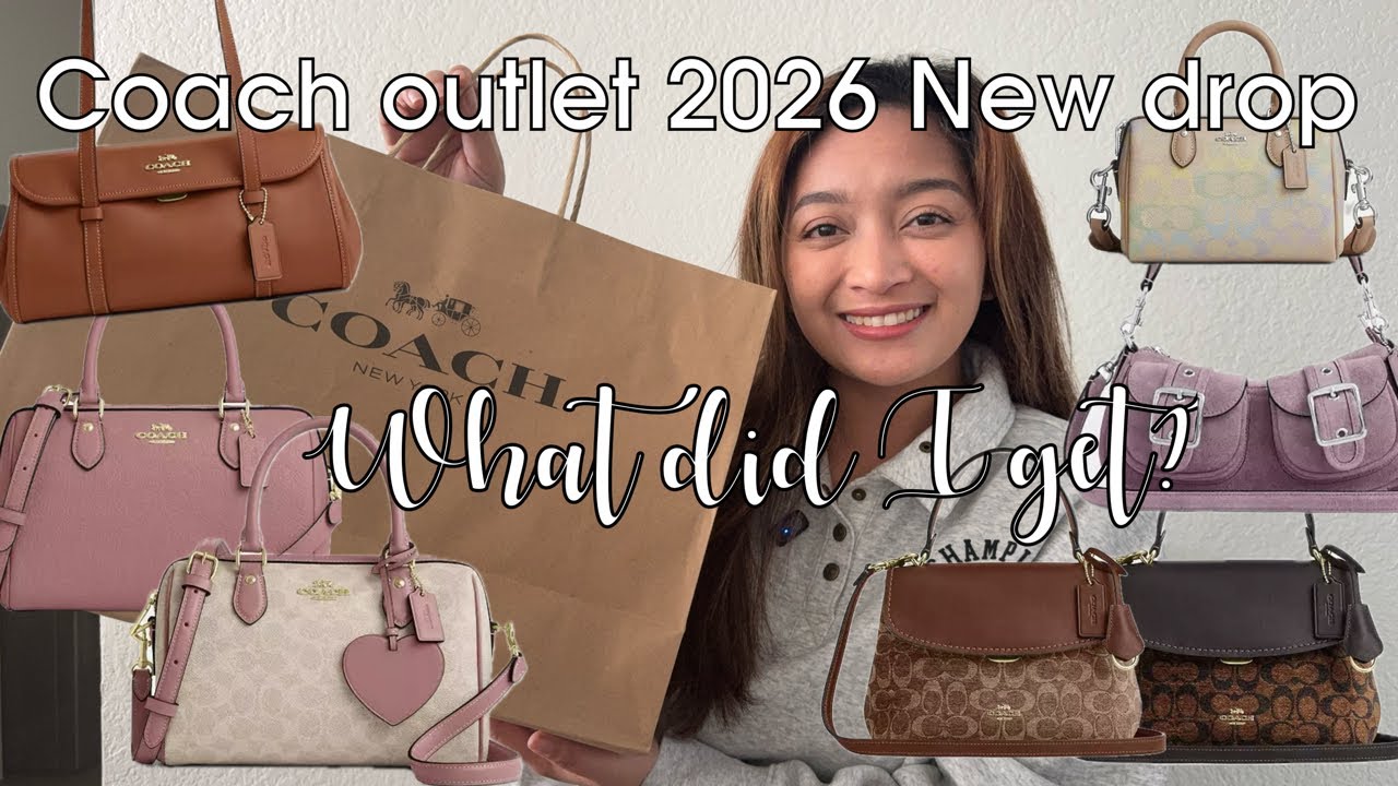 Новая сумка Coach Outlet из коллекции 2026 года | Коллекция Candy 🍬 Pastel