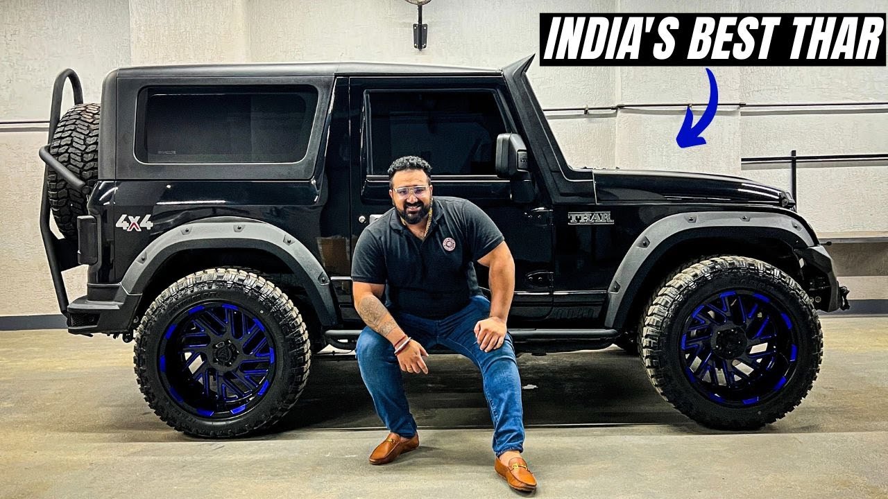 TAKING DELIVERY OF INDIA'S BEST MODIFIED THAR || JHOTTA❤️