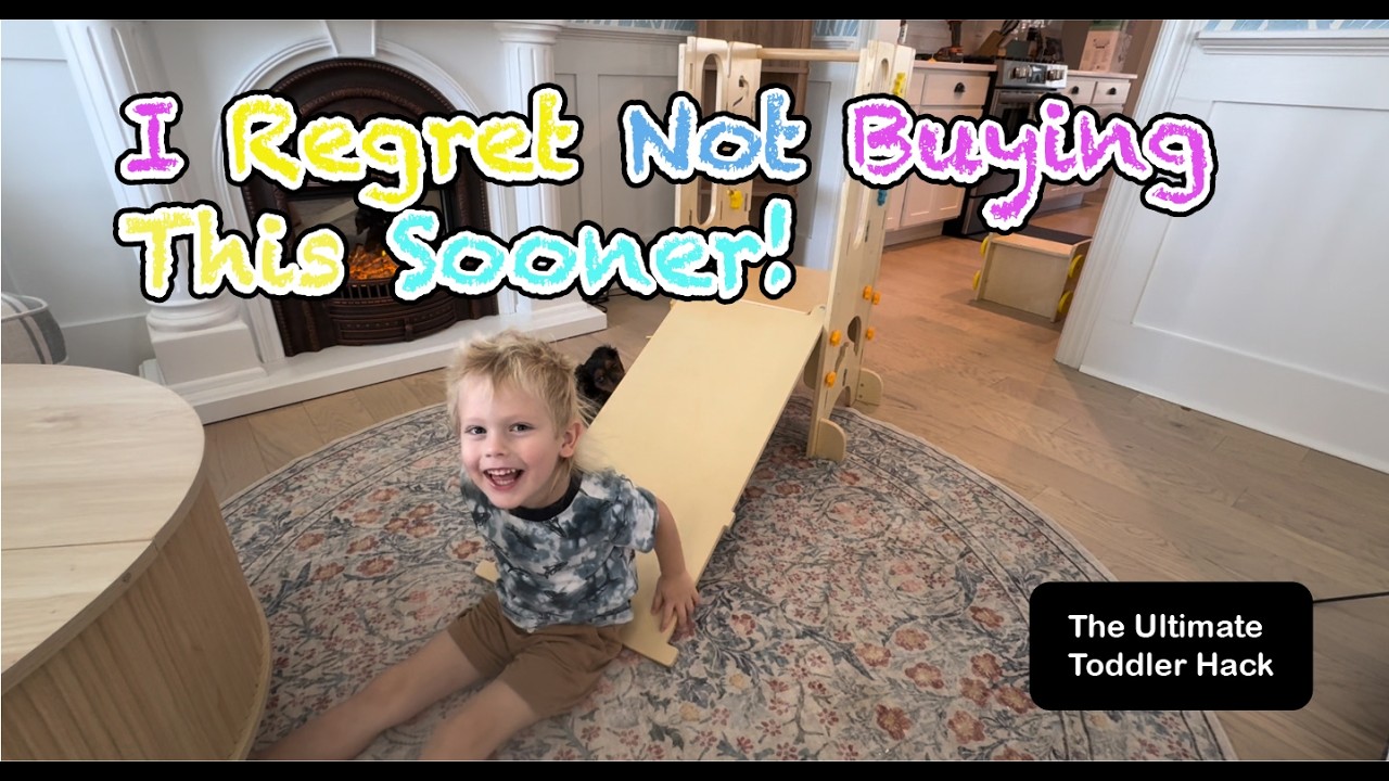 I Regret Not Buying This Sooner! (The Ultimate Toddler Hack)