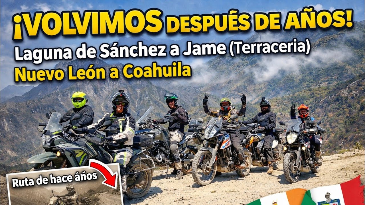 Tenía años sin hacer esta ruta en moto... ¡Sigue igual de HERMOSA! (Laguna de Sánchez - Jame)