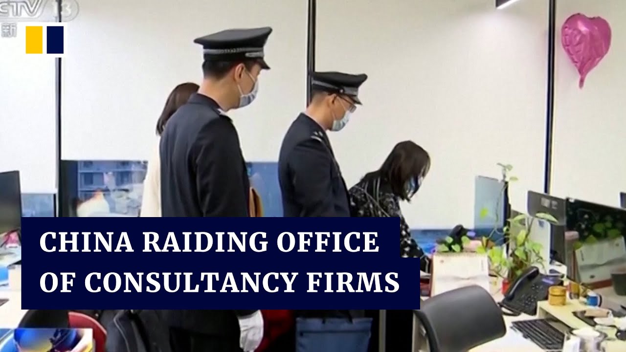 Beijing raids offices of consulting firm Capvision in widening crackdown over national security