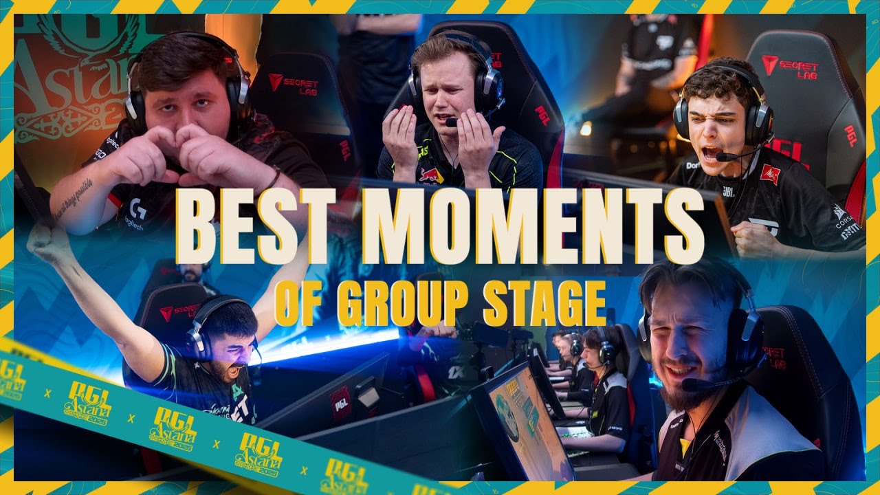 BEST MOMENTS of PGL Astana Group Stage | CS2