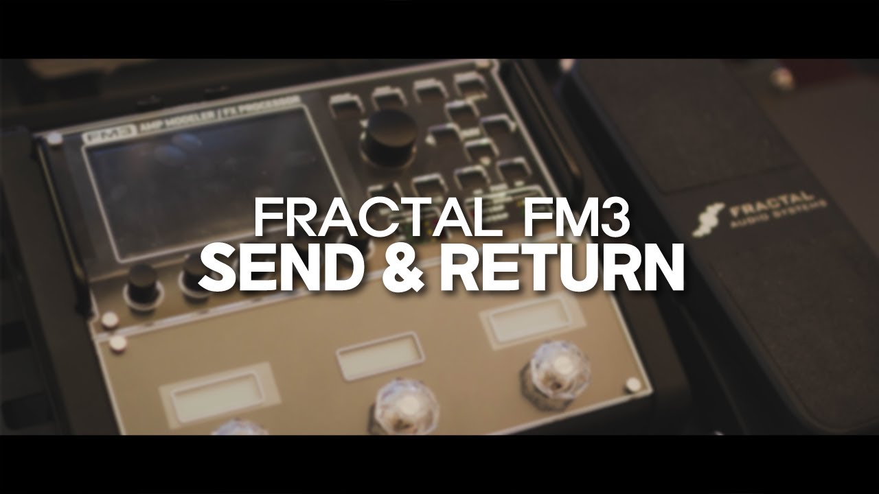[줄쟁이]FRACTAL FM3 SEND & RETURN 활용하기 꿀팁?!