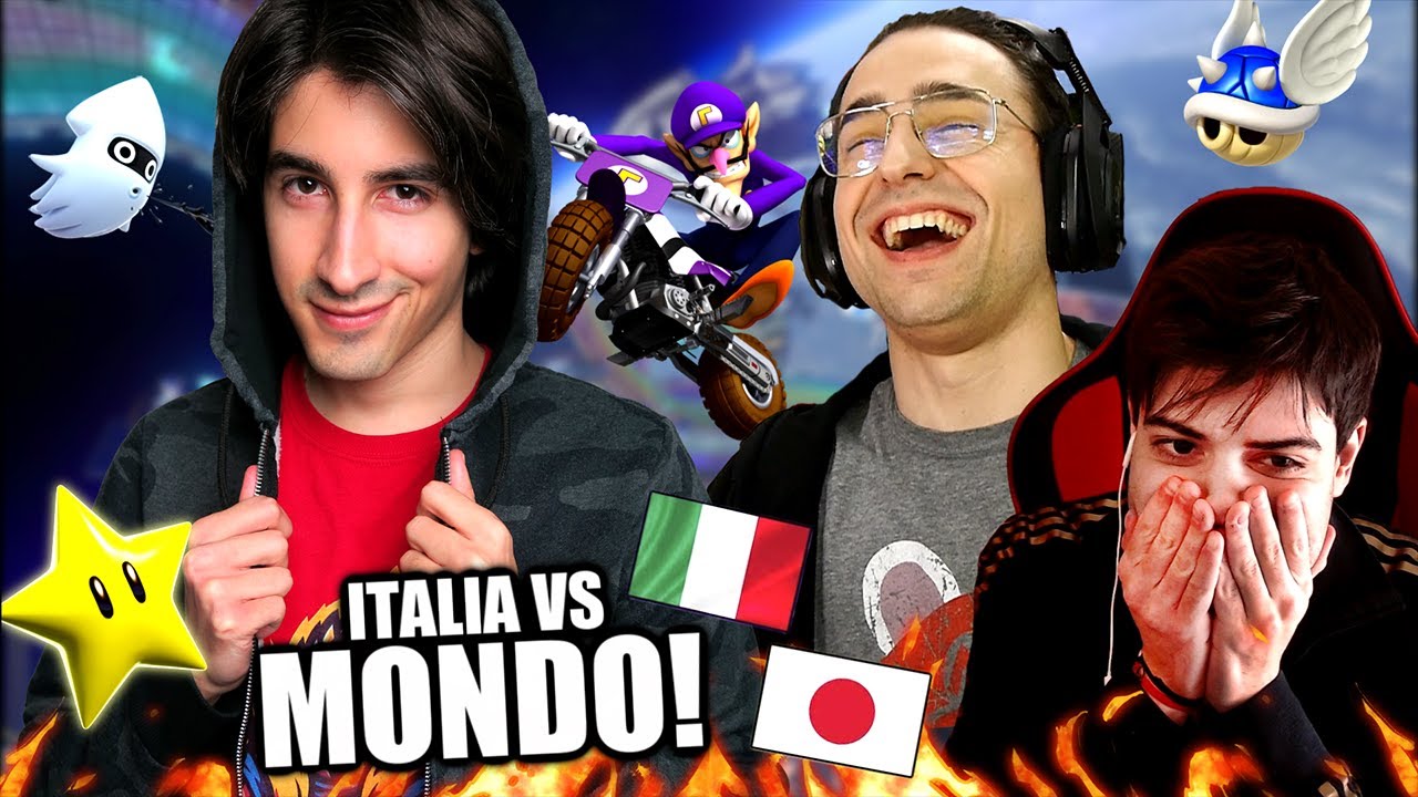 MAGNT U TARALL GIAPPONEEE' 😂 ITALIA vs MONDO: GARE ONLINE con Tube e Blazi! Mario Kart 8 Deluxe ITA