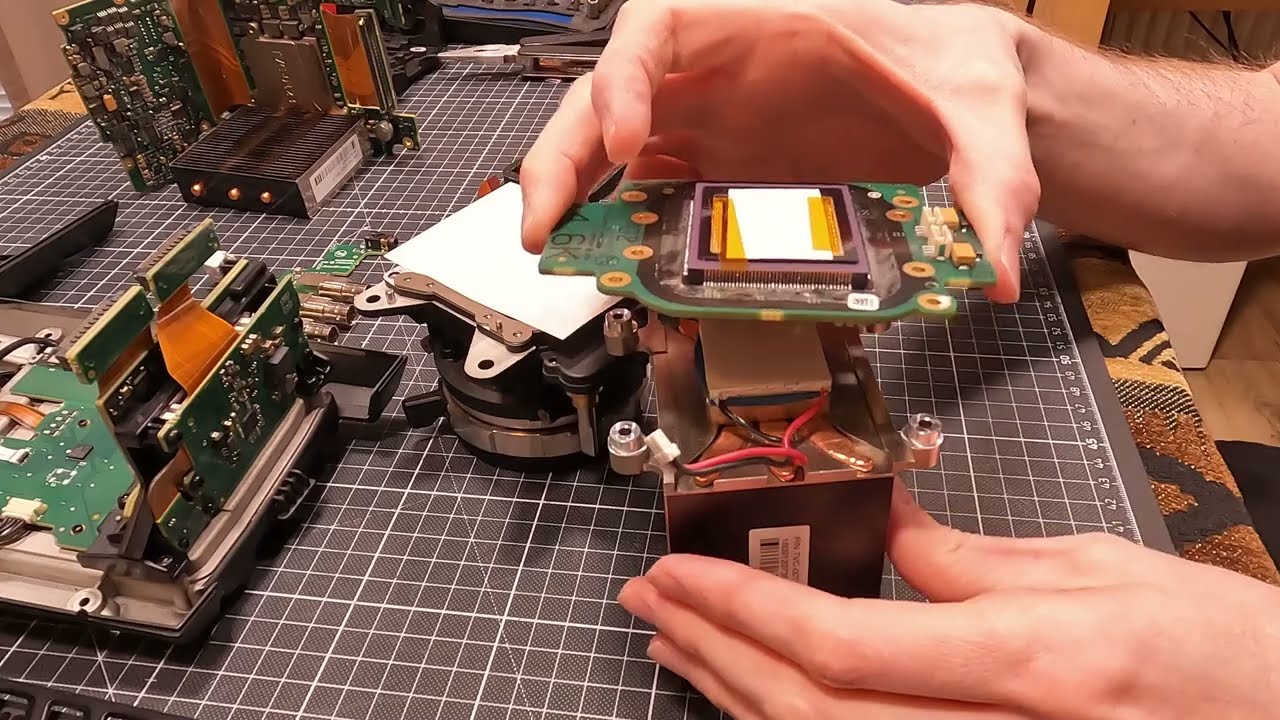 Blackmagic Ursa Mini Pro 4.6k repair - part2 / update - G2 same issue