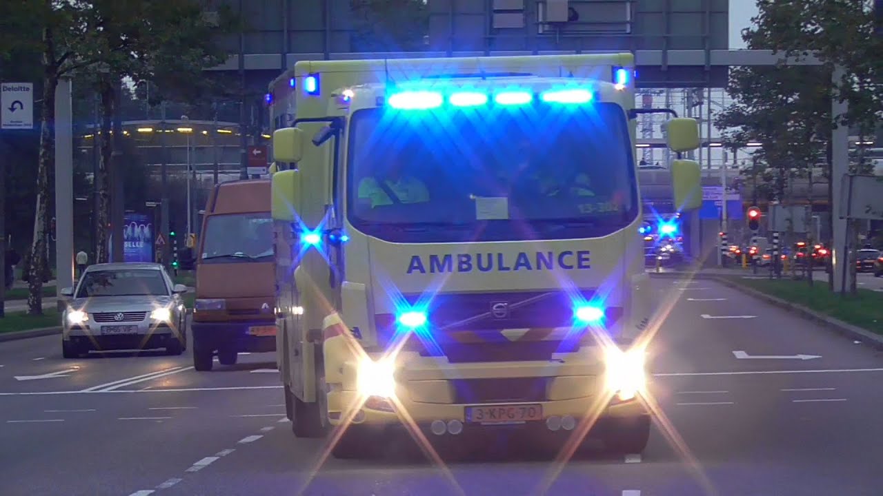 GROOT SPOEDTRANSPORT! MICU 13-302 vanaf VUMC Amsterdam naar EMC Rotterdam! #269