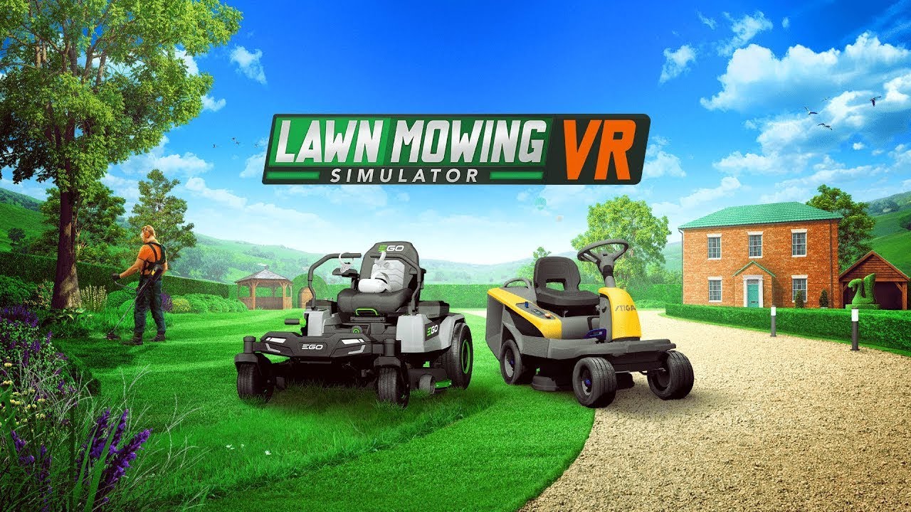 Lawn Mowing Simulator VR | FIRST CONTRACT | GAMEPLAY MECHANICS | META QUEST | NO COMMENTING