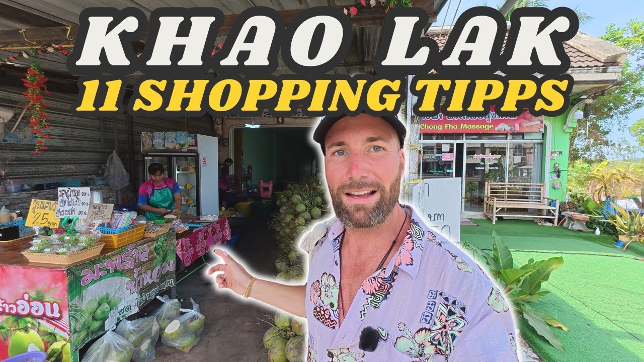Shopping Tipps Khao Lak 💸 11 Shops die du kennen musst!
