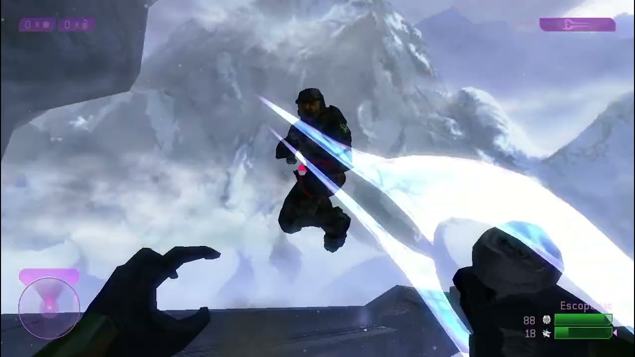 Halo 2 (MCC) - Sword and shotgun on Lockout