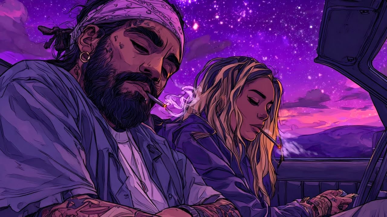Floating in Purple Haze — West Coast 420 Vibe Music | Chill Rap • Bluesy Hip-Hop
