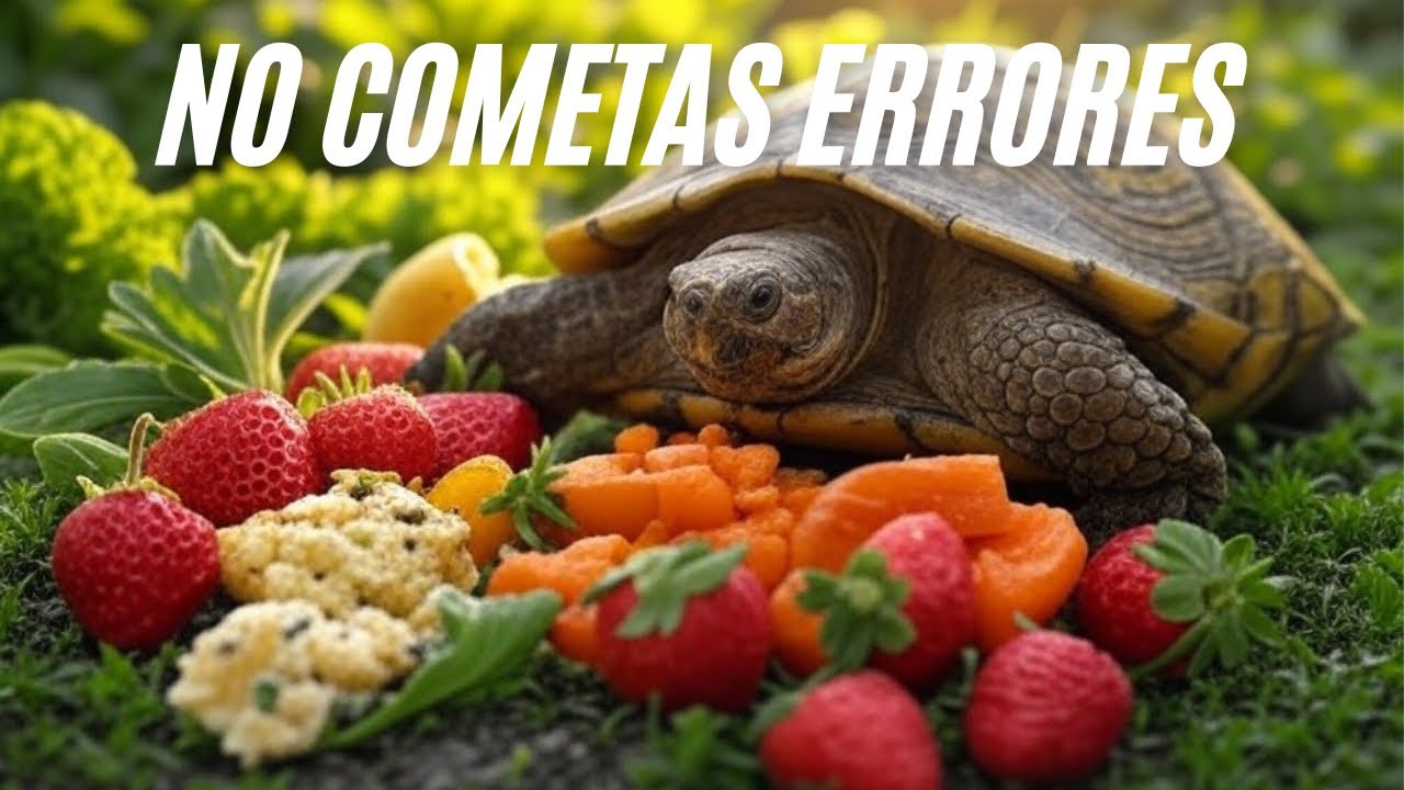 &iquest;Qu&eacute; Comen las Tortugas de Tierra? 🐢🥬 &iexcl;Alimentaci&oacute;n Correcta!