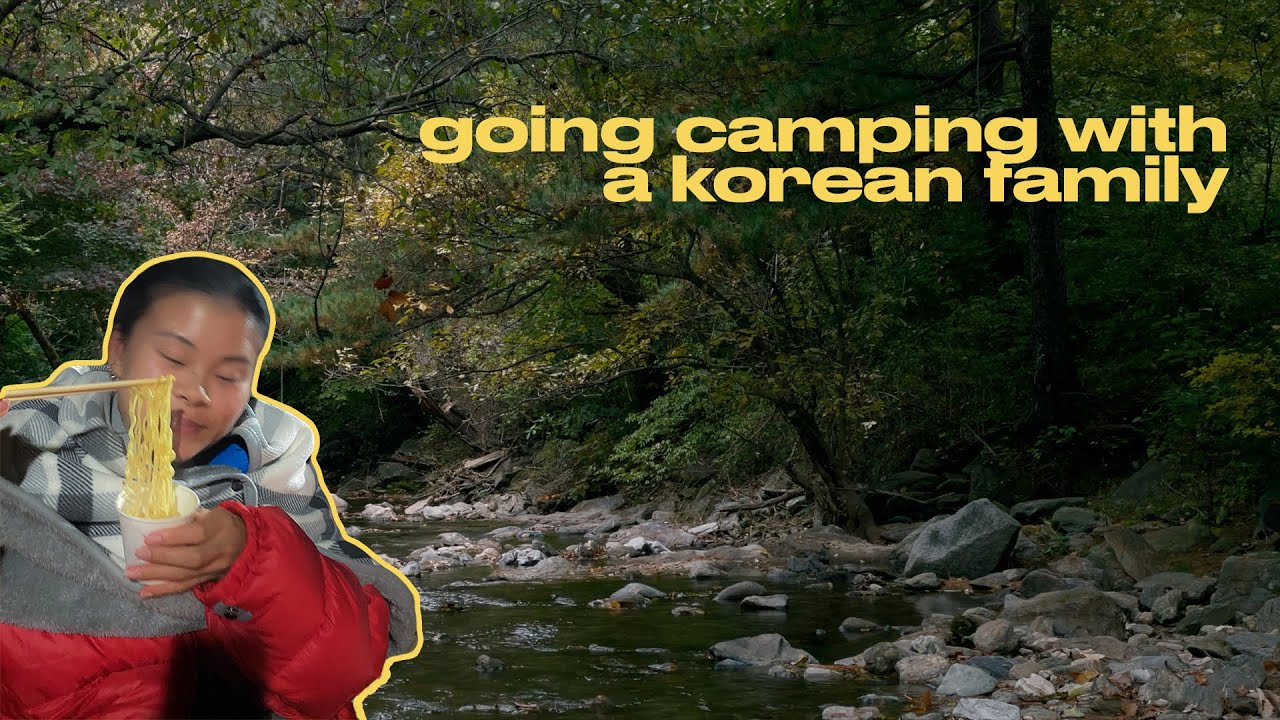 CAMPING WITH RANDOMS I MET 4 YEARS AGO IN SOUTH KOREA