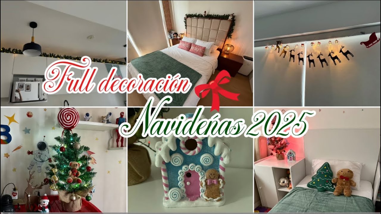 Decora conmigo esta navidad /2025 🏠🎄🎄
