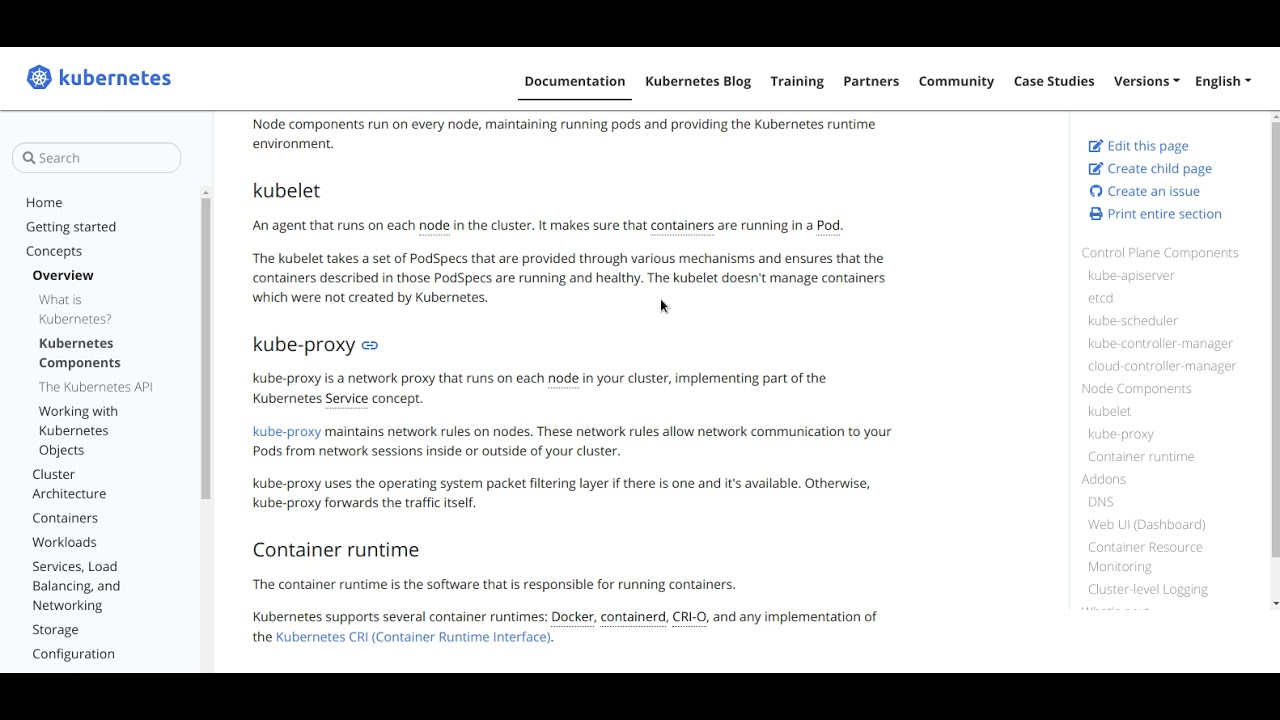 Kubernetes Node Components