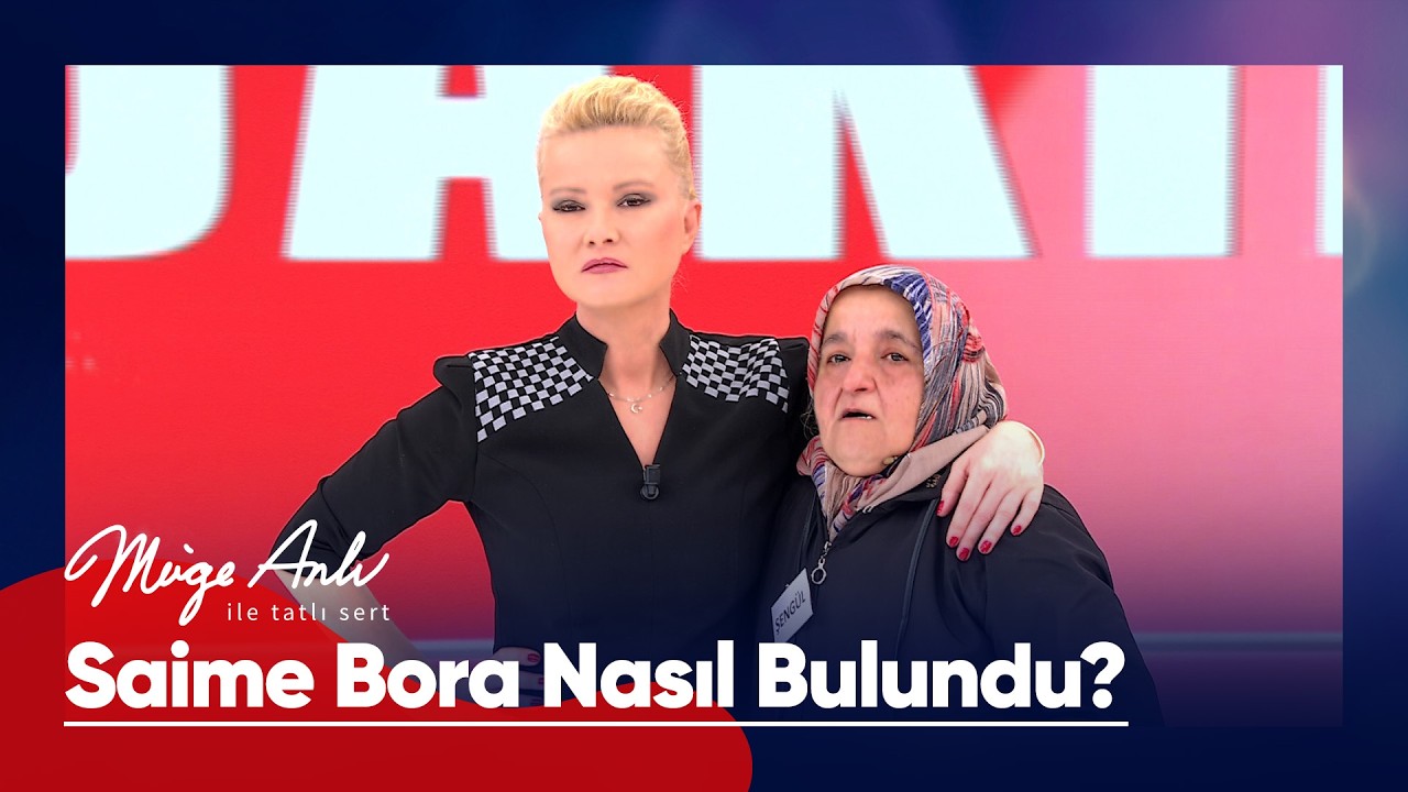 Hayatından endişe edilen Saime Bora bulundu! - Müge Anlı ile Tatlı Sert 23 Şubat 2026