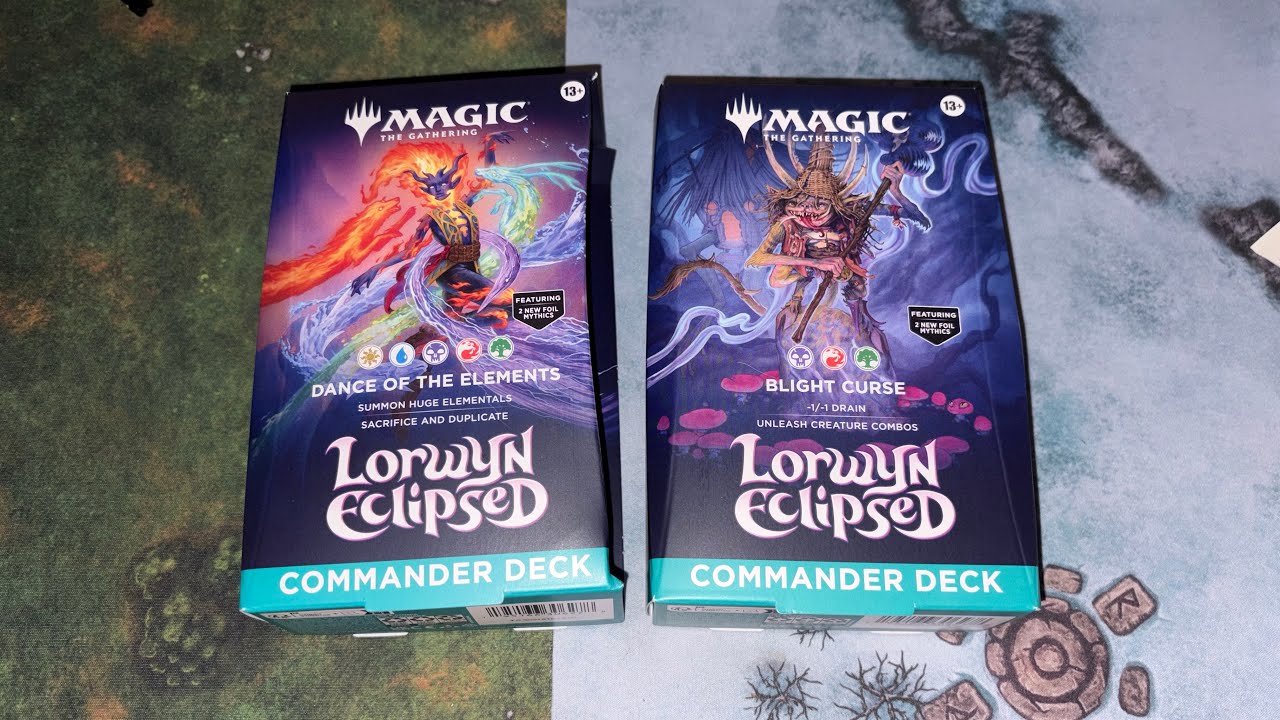 Lorwyn Eclipsed Commander Decks!
