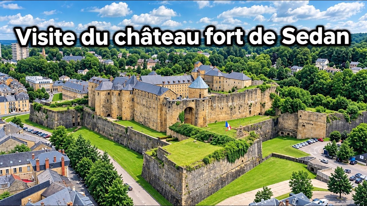 on visite le château fort de Sedan (Feat RYUU)