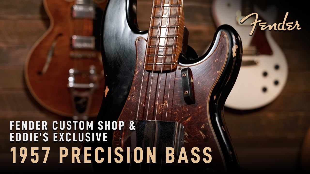 Fender Eddie's Guitars Exclusive Custom Shop 1957 Precision Bass Heavy Relic Demo