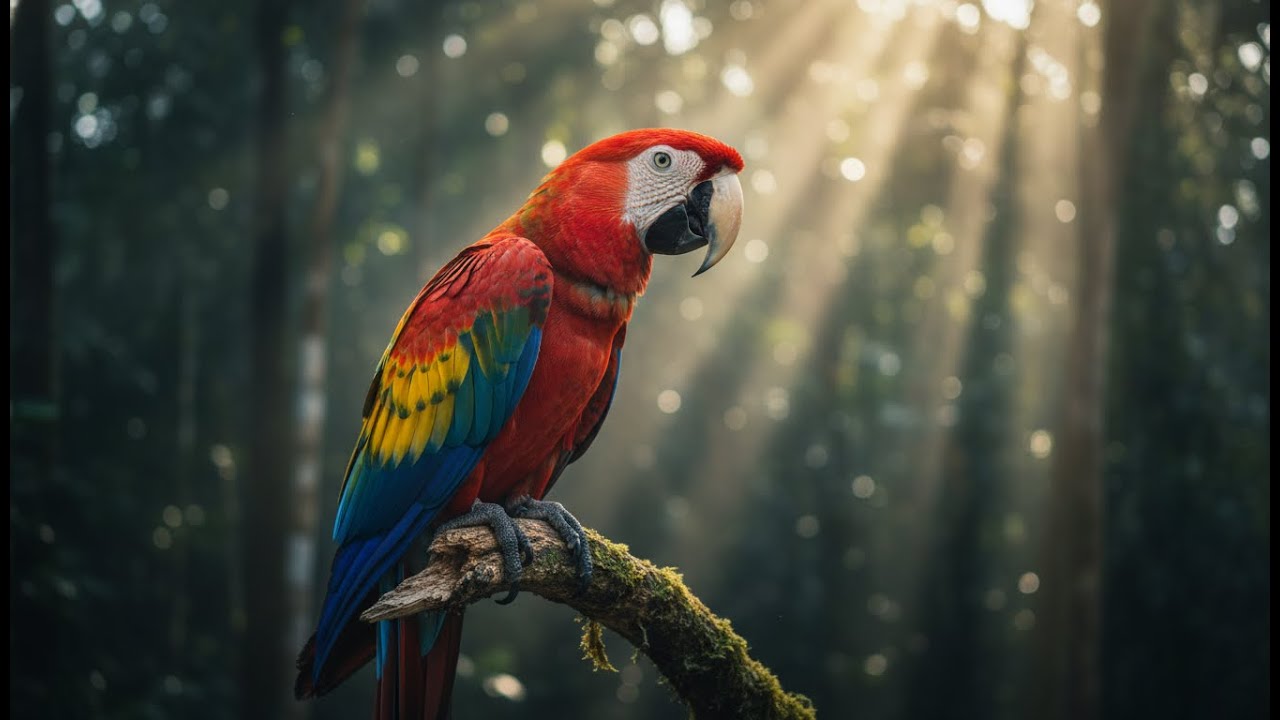 Deep Amazon 4K: Inside Earth’s Most Vibrant Bird Paradise – Ultimate Nature Relaxation Journey
