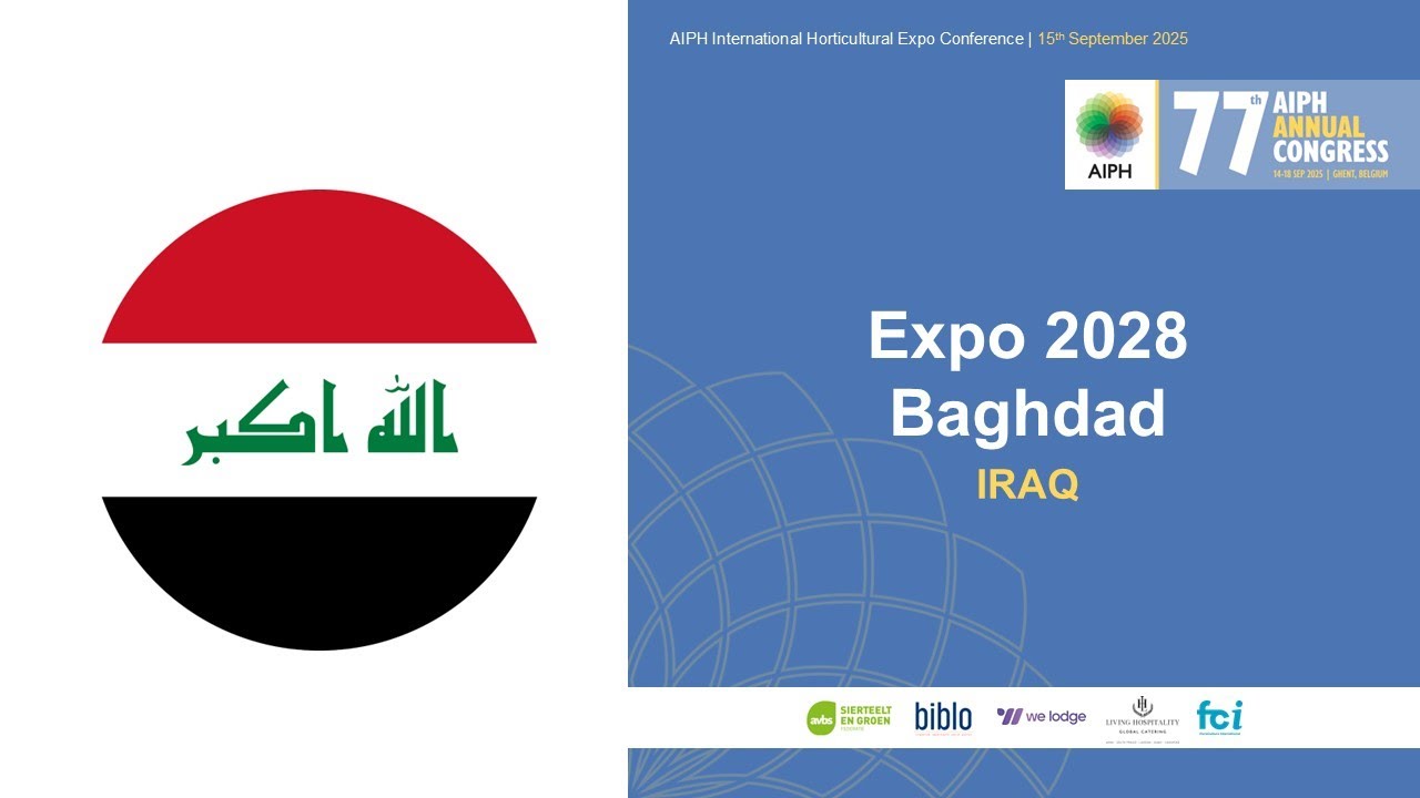 Expo 2029 Garden Baghdad, Iraq | AIPH Expo Conference