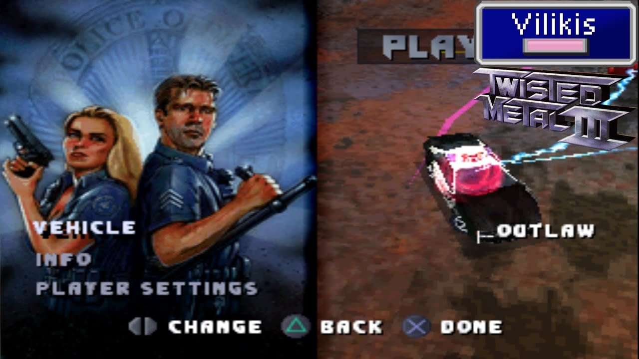 Twisted Metal III - Outlaw Tournament