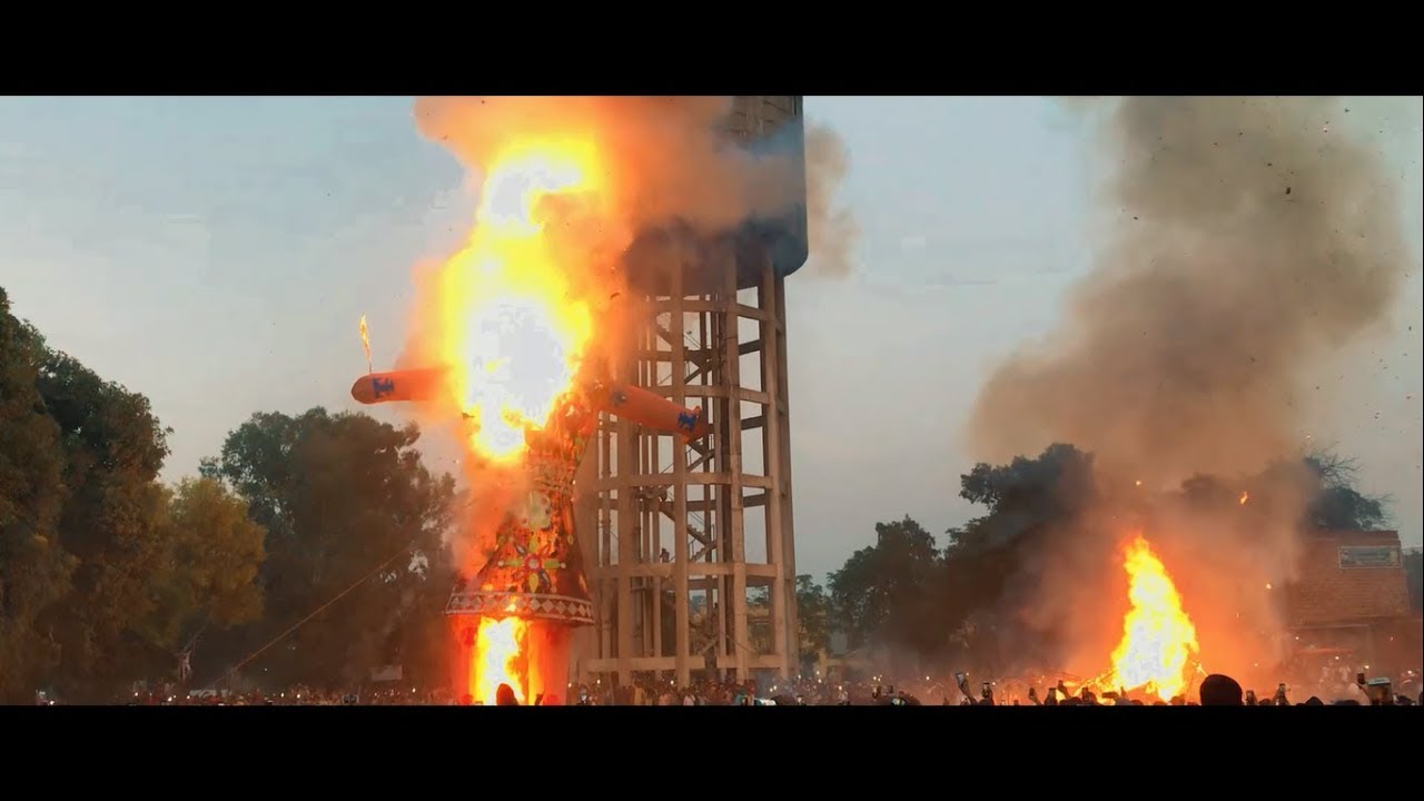 DUSSEHRA festival [burning ravan] || TARN TARAN || MAKING || VLOG 7 || SIMRAN TARN TARNIYA