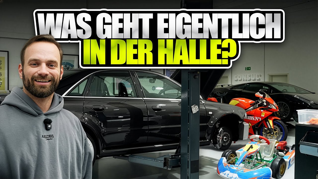 Garagentalk - Ich nehme euch mit in die Halle! Limo / Kart / Golf / Aprilia 