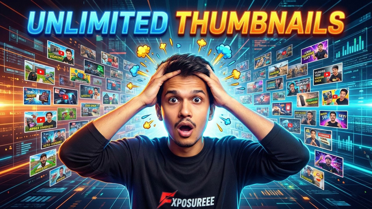 How to Generate Unlimited Thumbnails Using AI for Free [2026]